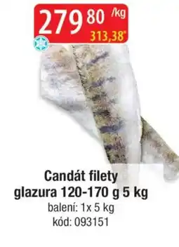 Qanto Candát filety glazura nabídka