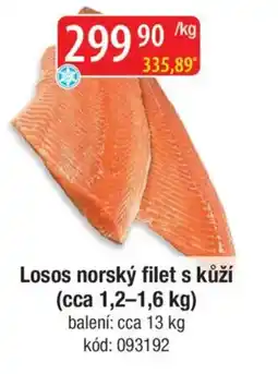 Qanto Losos norský filet s kůží nabídka