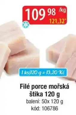 Qanto Filé porce mořská štika nabídka