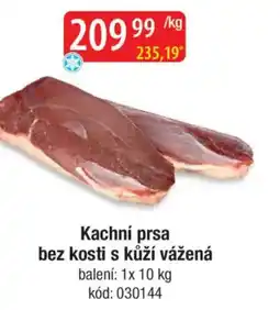 Qanto Kachní prsa bez kosti s kůží vážená nabídka