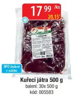 Qanto Kuřecí játra nabídka