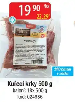 Qanto Kuřecí krky nabídka