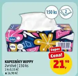 Penny Market KAPESNÍKY WIPPY, 150 ks nabídka