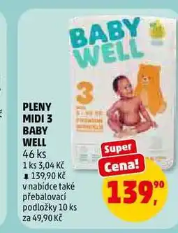 Penny Market PLENY MIDI 3 BABY WELL, 46 ks nabídka