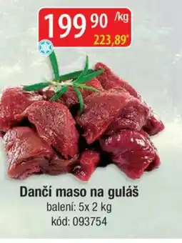 Qanto Dančí maso na guláš nabídka
