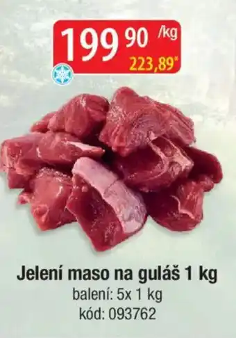 Qanto Jelení maso na guláš nabídka