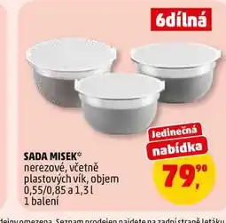 Penny Market SADA MISEK, 1 balení nabídka