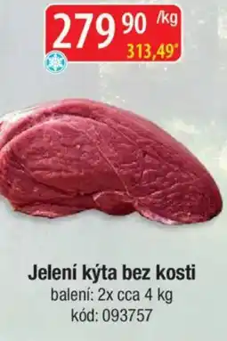 Qanto Jelení kýta bez kosti nabídka