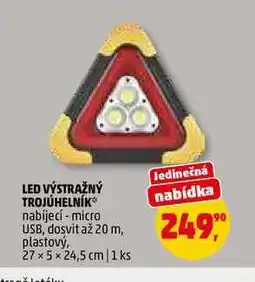 Penny Market LED VÝSTRAŽNÝ TROJÚHELNÍK, 1 ks nabídka