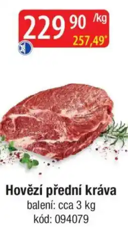 Qanto Hovězí přední kráva nabídka