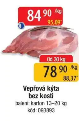 Qanto Vepřová kýta bez kosti nabídka