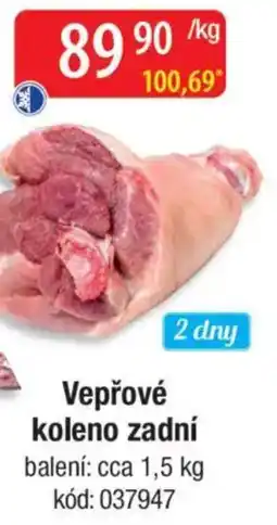 Qanto Vepřové koleno zadní nabídka