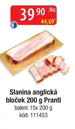 Qanto Slanina anglická bloček Prantl nabídka