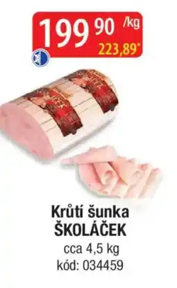 Qanto Krůtí šunka ŠKOLÁČEK nabídka
