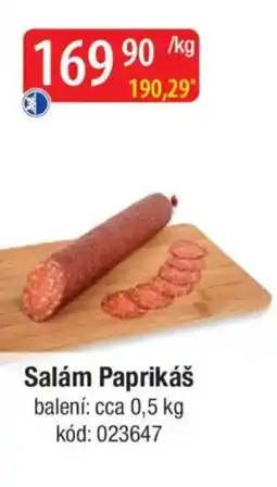 Qanto Salám Paprikáš nabídka