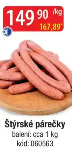 Qanto Štýrské párečky nabídka