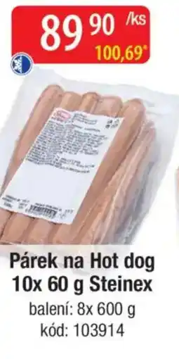 Qanto Párek na Hot dog Steinex nabídka