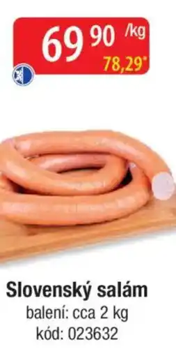 Qanto Slovenský salám nabídka