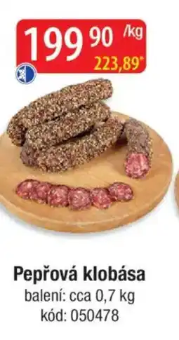 Qanto Pepřová klobása nabídka