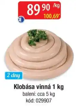Qanto Klobása vinná nabídka