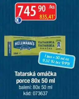 Qanto Hellmann's Tatarská omáčka porce nabídka