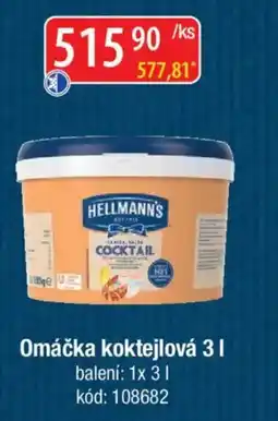 Qanto Hellmann's Omáčka koktejlová nabídka