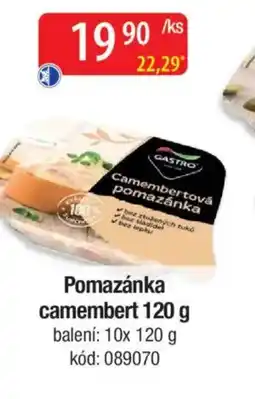 Qanto Gastro Pomazánka camembert nabídka