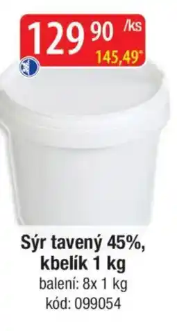 Qanto Sýr tavený 45%, kbelík nabídka