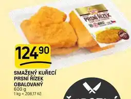 Flop SMAŽENÝ KUŘECÍ PRSNÍ ŘÍZEK OBALOVANÝ nabídka