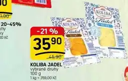 Flop KOLIBA JADEL vybrané druhy nabídka