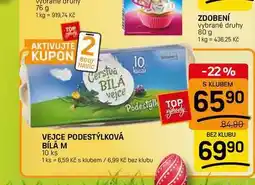 Flop VEJCE PODESTÝLKOVÁ BÍLÁ M 10 ks nabídka