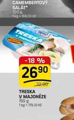 Flop TRESKA V MAJONÉZE nabídka