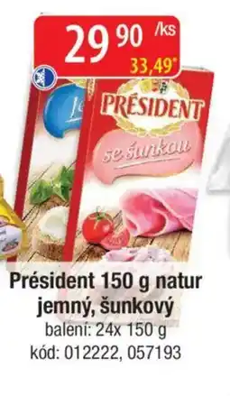 Qanto Président natur jemný, šunkový nabídka