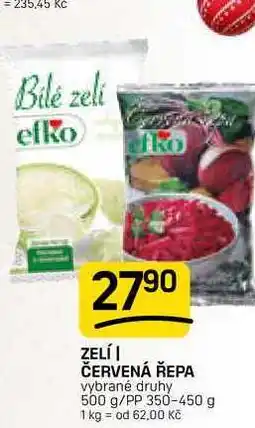 Flop ČERVENÁ ŘEPA vybrané druhy 500 g/PP nabídka
