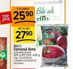 Flop ZELÍ | ČERVENÁ ŘEPA vybrané druhy 500 g/PP nabídka