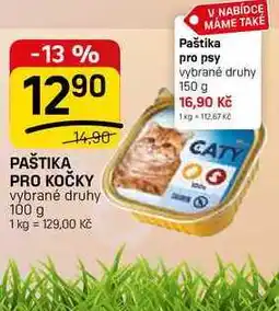 Flop PAŠTIKA PRO KOČKY vybrané druhy nabídka