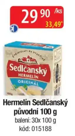 Qanto Hermelín Sedlčanský původní nabídka