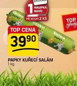 Flop PAPKY KUŘECÍ SALÁM nabídka