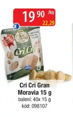 Qanto Cri Cri Gran Moravia nabídka