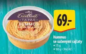 Albert Hummus se sušenými rajčaty nabídka