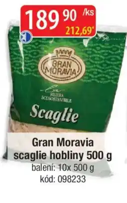 Qanto Gran Moravia scaglie hobliny nabídka