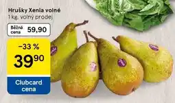 Tesco Hrušky Xenia volné, 1 kg, volný prodej nabídka