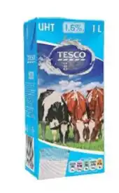 Tesco Tesco mléko polotučné trvanlivé 1l nabídka