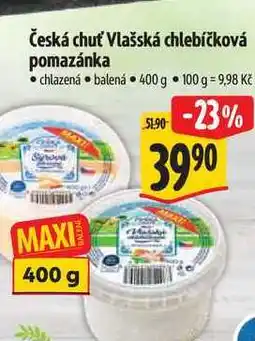 Albert Česká chuť Vlašská chlebíčková pomazánka nabídka