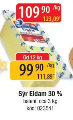 Qanto Sýr Eidam 30 % nabídka
