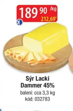 Qanto Sýr Lacki Dammer 45% nabídka