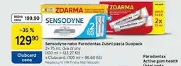 Tesco Parodontax Zubní pasta Duopack, 2x 75 ml, dva druhy nabídka