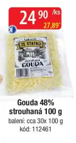 Qanto Gouda 48% strouhaná nabídka