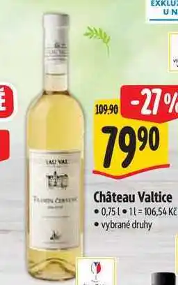 Albert Château Valtice nabídka
