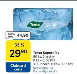 Tesco Tento Kapesníky, 90 ks. 3 vrstvy nabídka